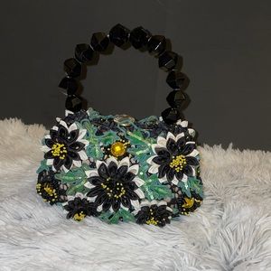 Mary Frances Beaded Clutch